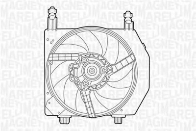 MAGNETI MARELLI 069422397010 -  Вентилятор, охлаждение двигателя